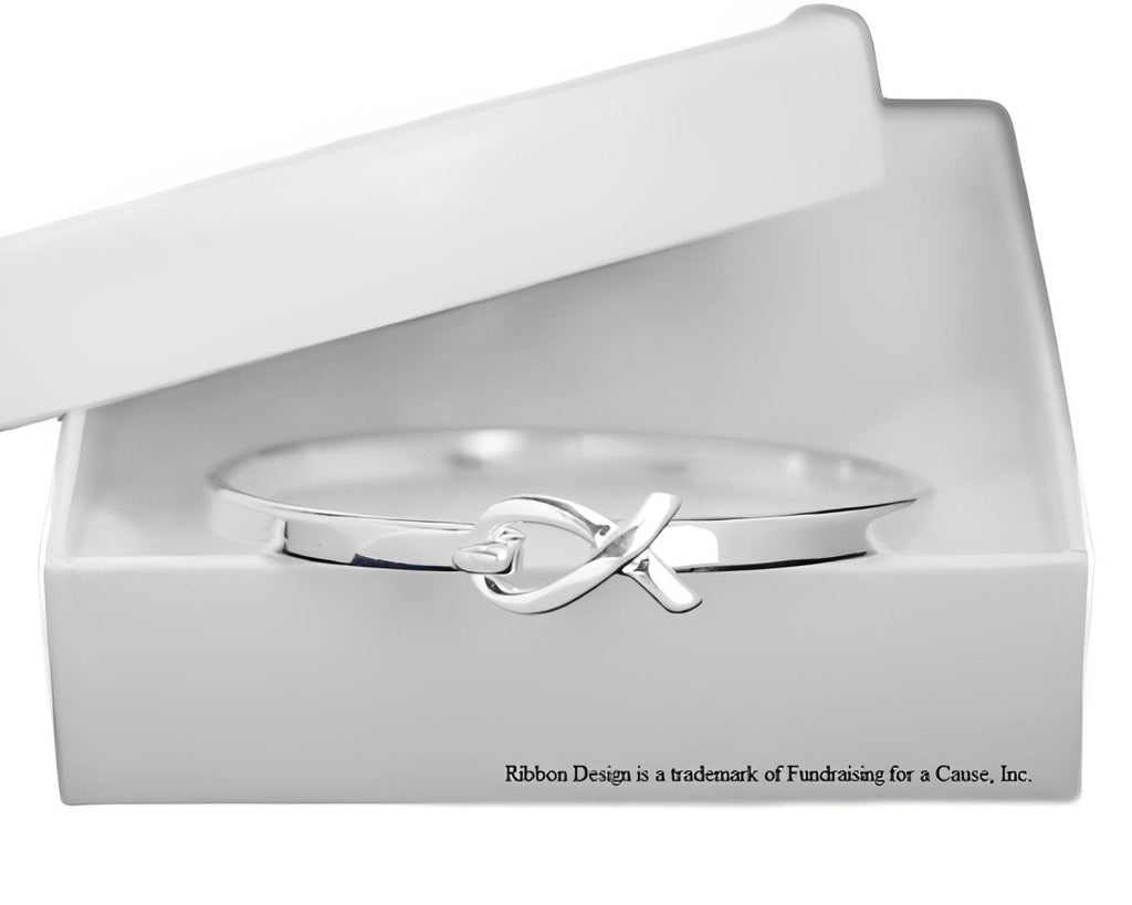 Elegant Awareness Ribbon Bracelets