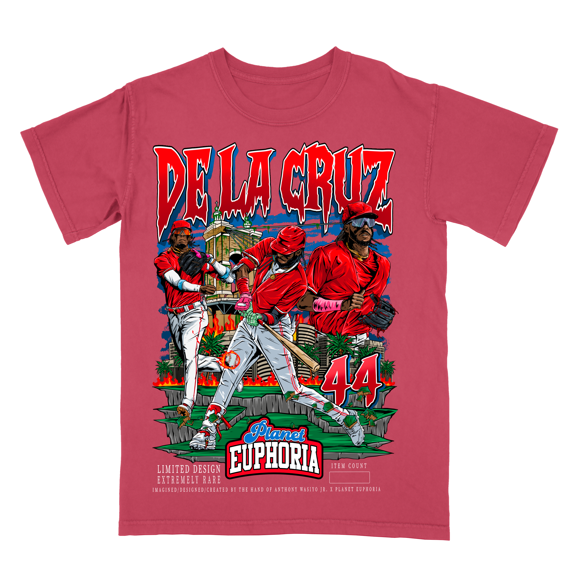 Elly De La Cruz V2 Limited Edition MLB Player Graphic T-Shirt