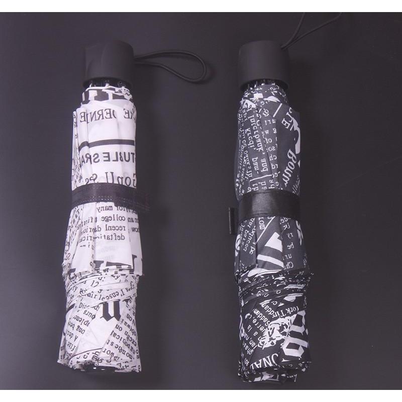 English Newspaper Collection Umbrellas - 3 Colors