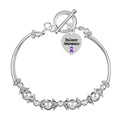 Epilepsy Awareness Partial Beaded Bracelets