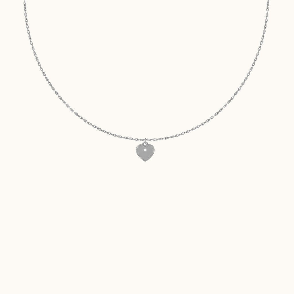 Sterling Silver Eternal Love Heart Necklace