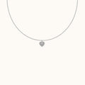 Sterling Silver Eternal Love Heart Necklace