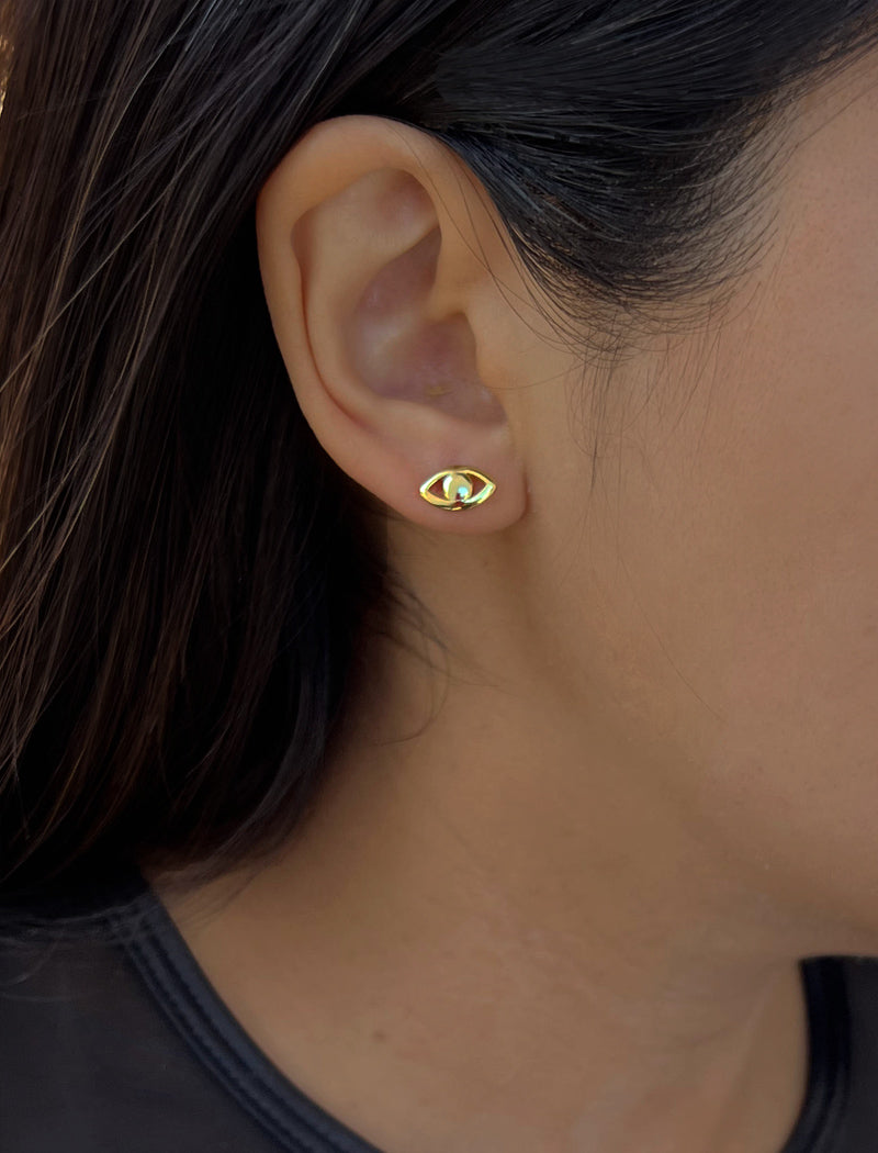 EVIL EYE Earrings | 18K Gold Over Sterling Silver