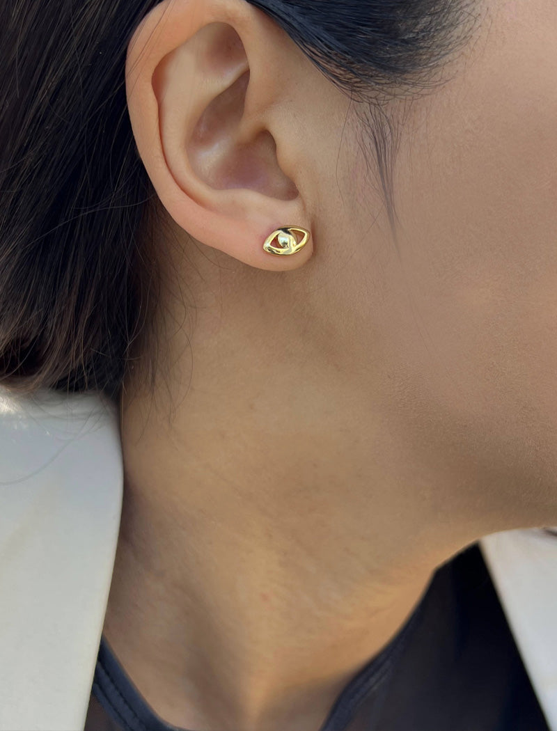 EVIL EYE Earrings | 18K Gold Over Sterling Silver