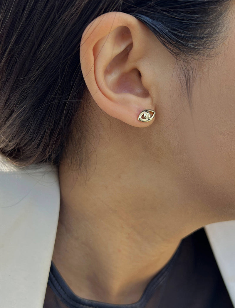 EVIL EYE Earrings | 18K Gold Over Sterling Silver