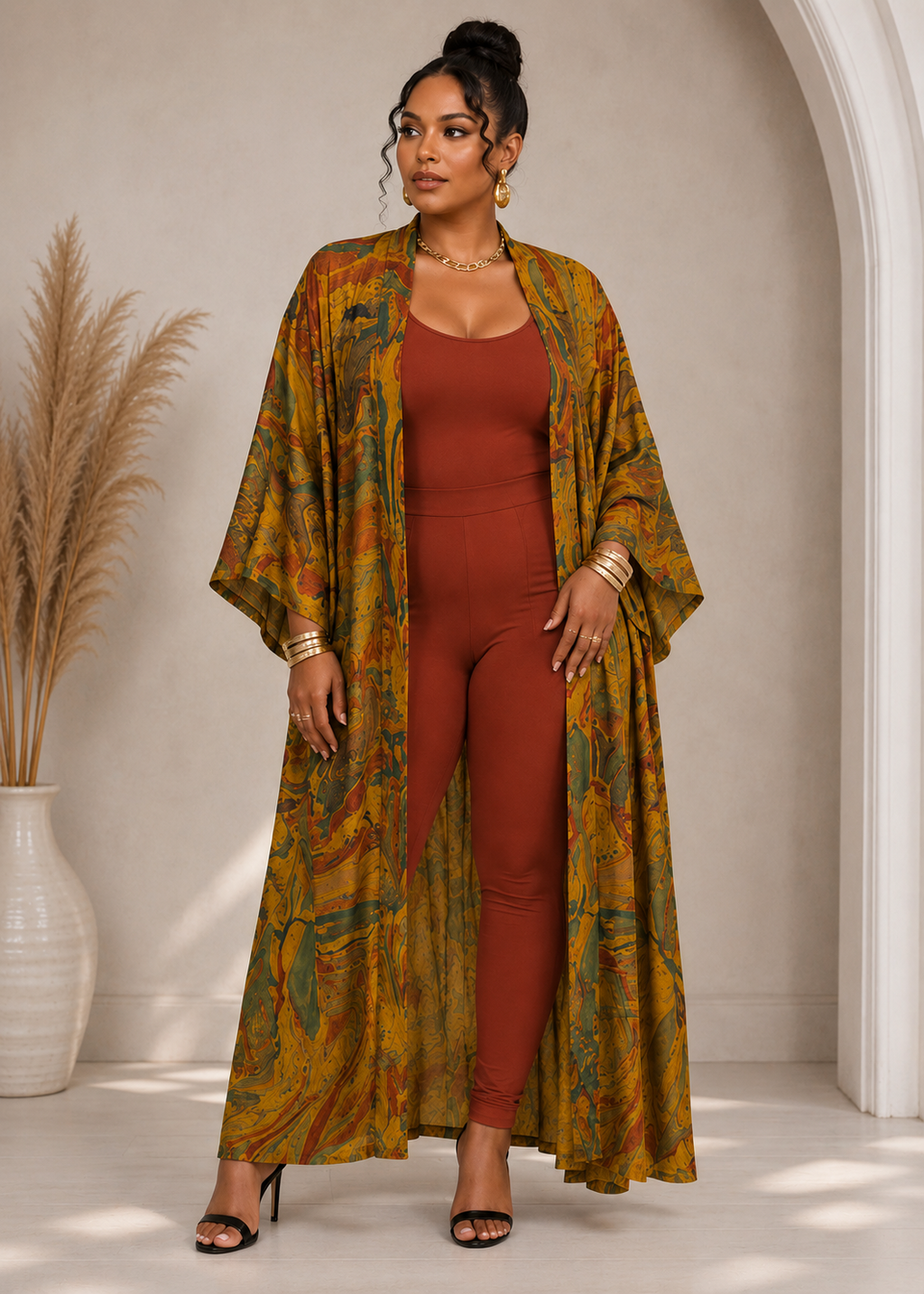 Golden Ember Luxe Topper