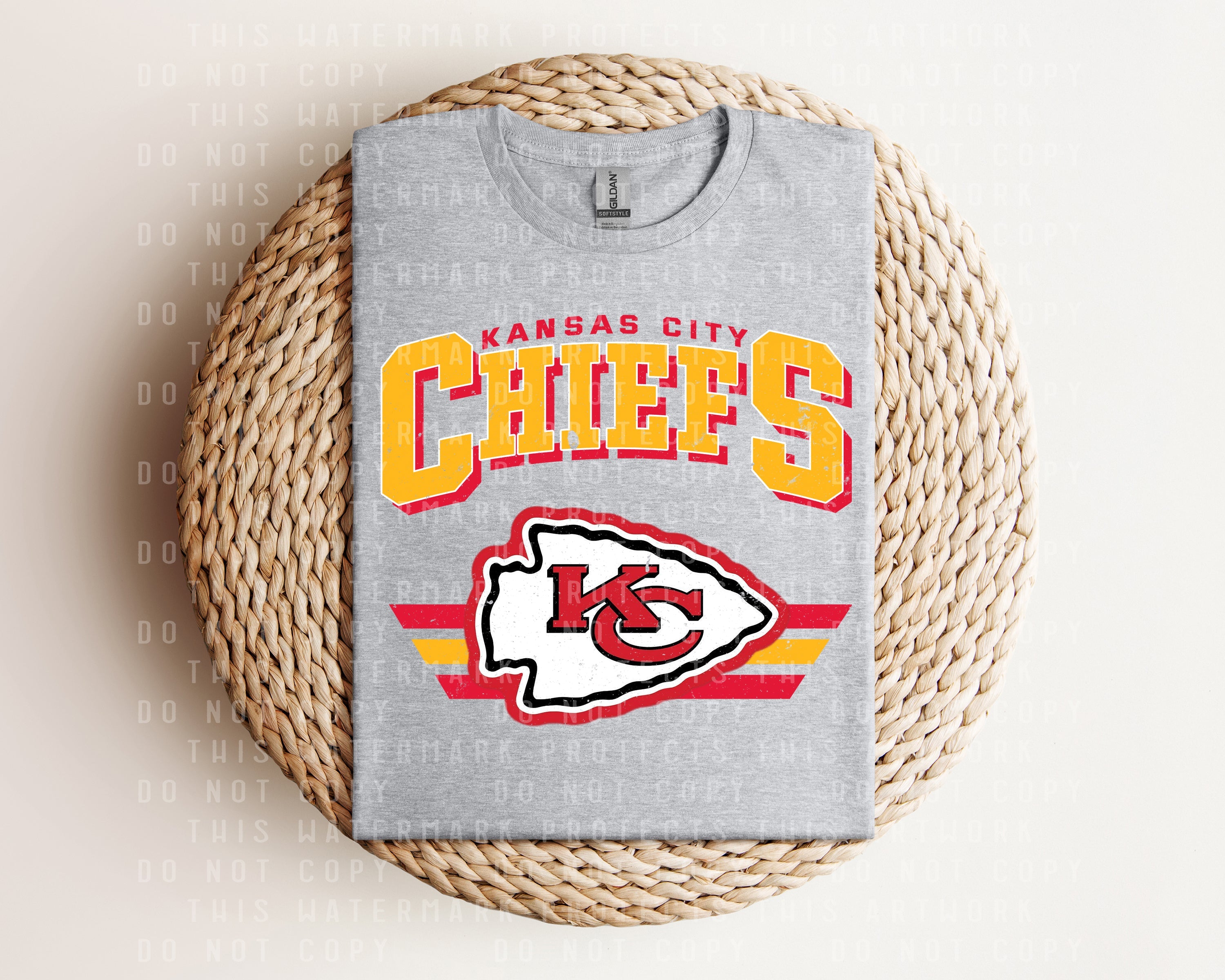 Vintage Team Chiefs Graphic Tee