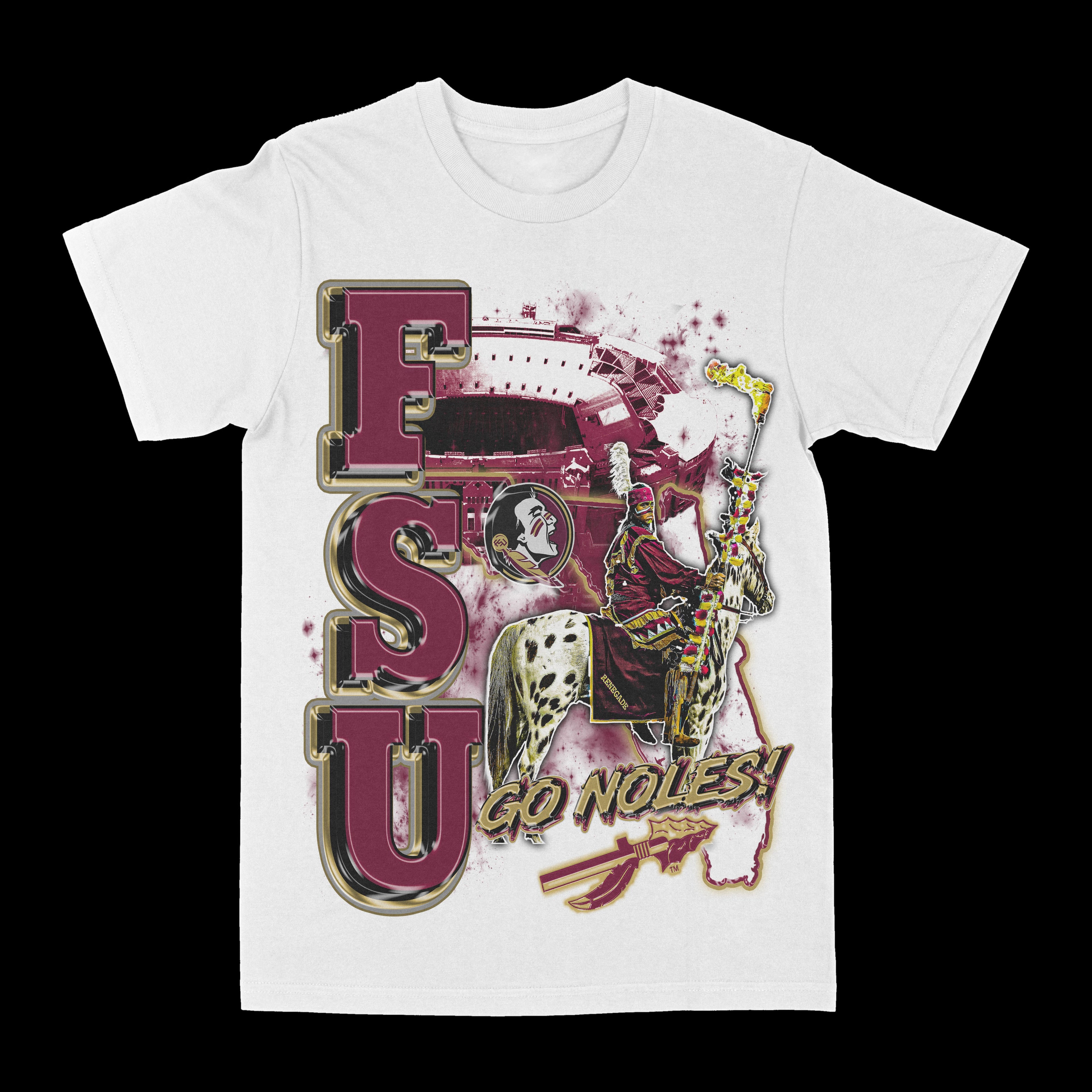 Florida State Seminoles "FSU" Graphic Tee