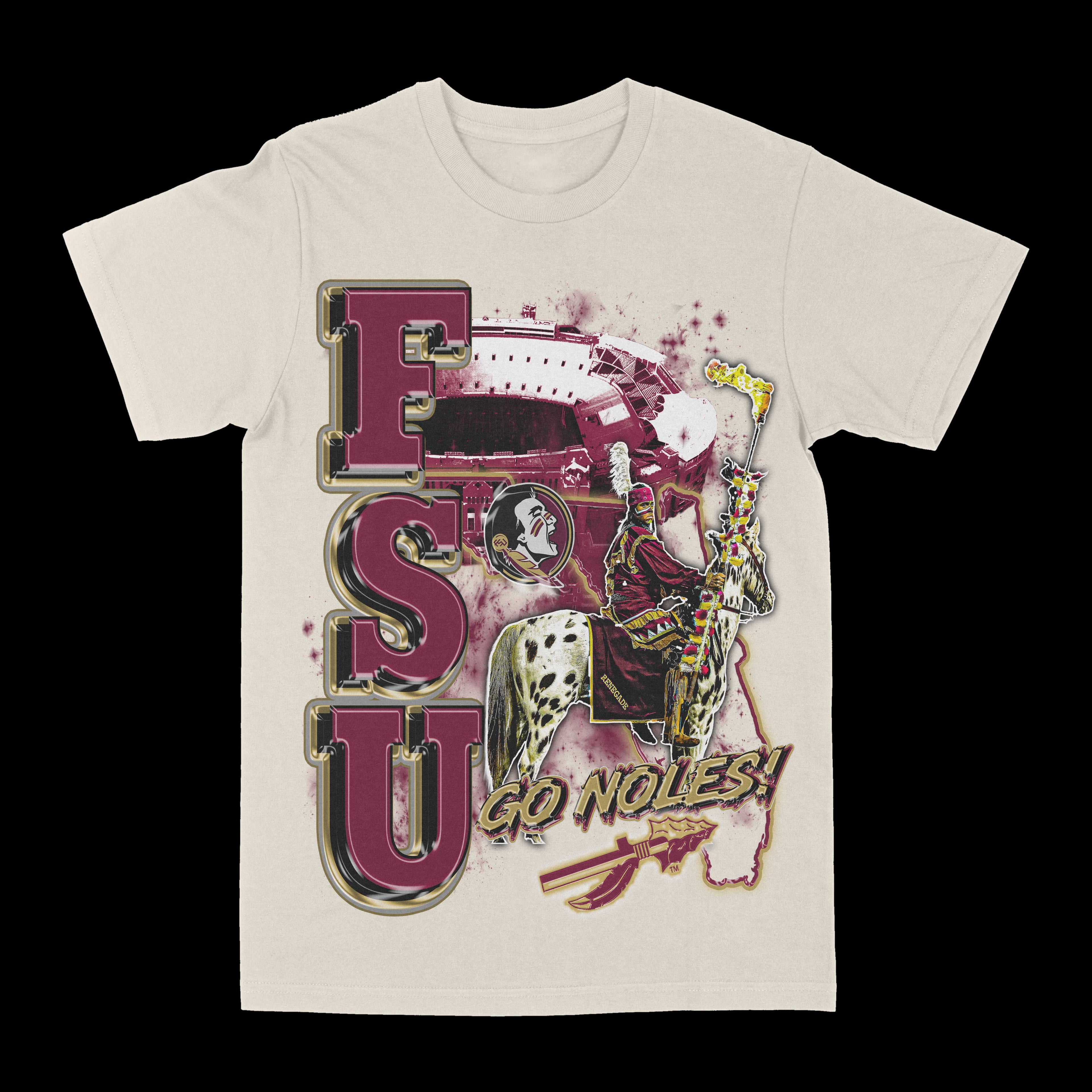 Florida State Seminoles "FSU" Graphic Tee
