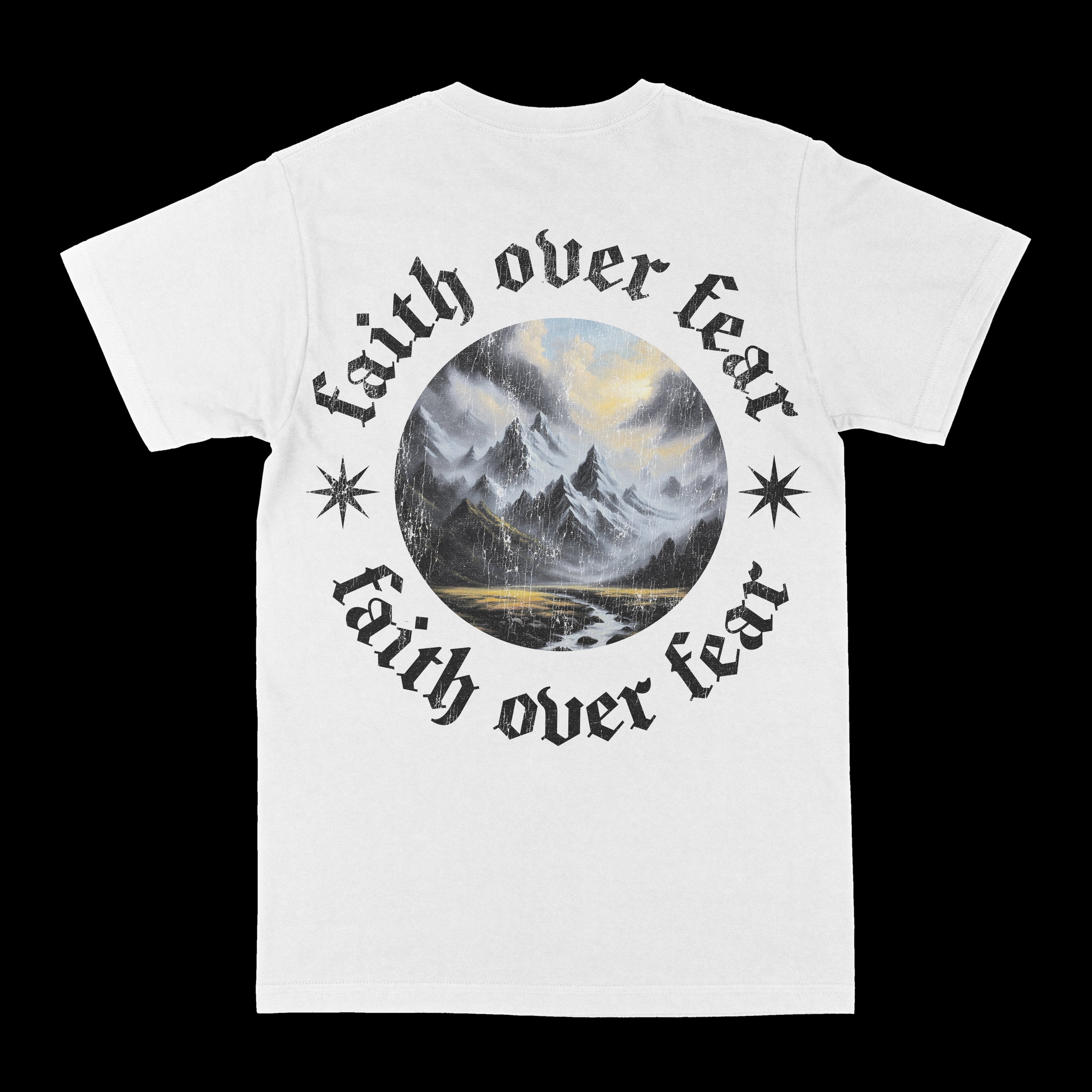 Faith Over Fear Mountains Graphic Tee