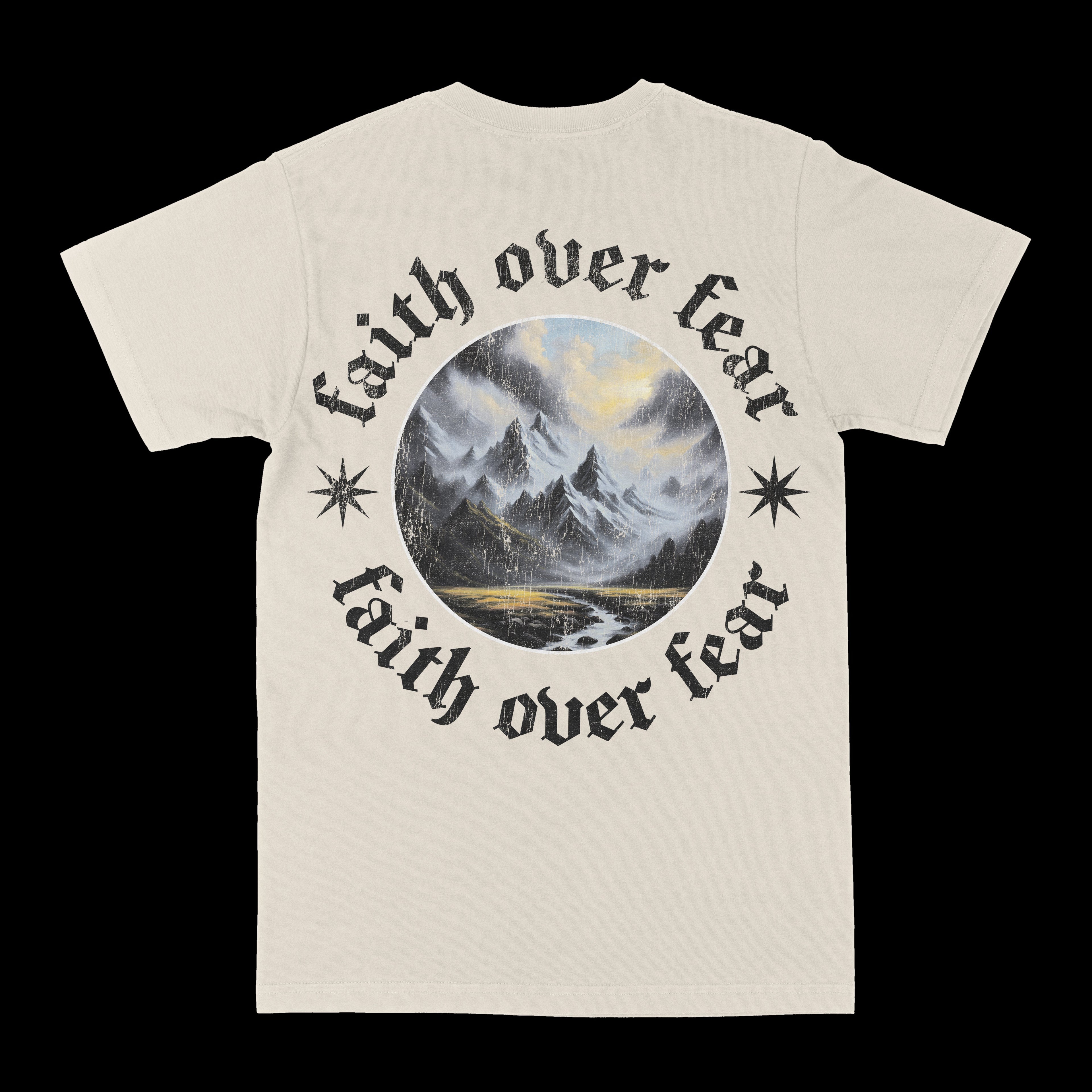 Faith Over Fear Mountains Graphic Tee