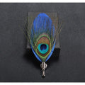 Fancy Feather Brooches - 5 Colors