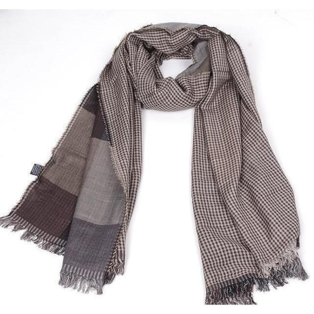 Fashionable Plaid Collection Scarves - 4 Colors