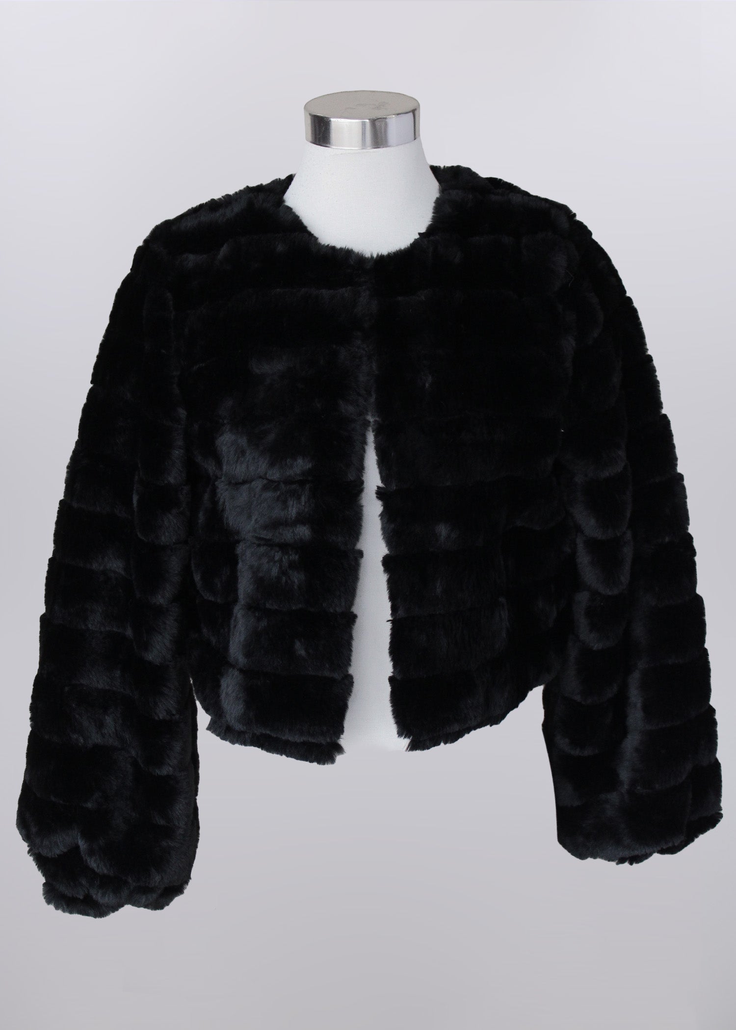 Faux Fur Cropped Jacket