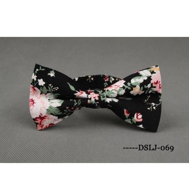 Floral Collection Bow Ties - 19 Colors & Styles
