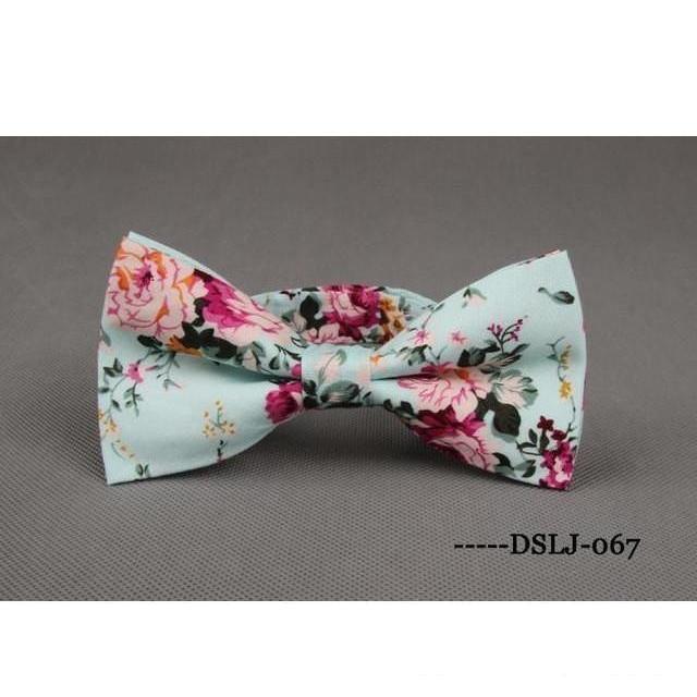 Floral Collection Bow Ties - 19 Colors & Styles