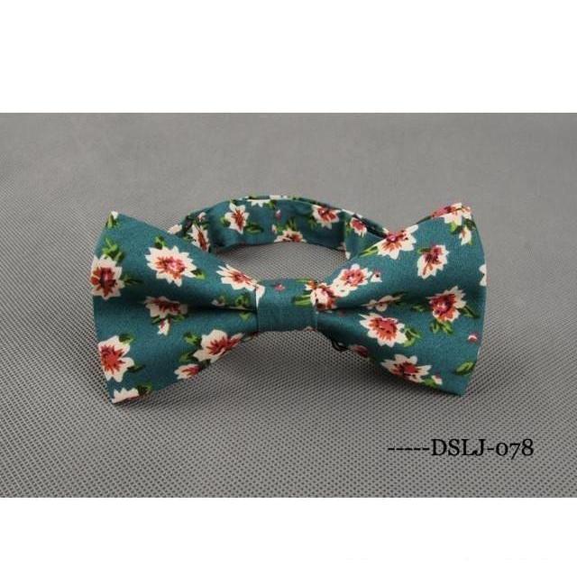 Floral Collection Bow Ties - 19 Colors & Styles