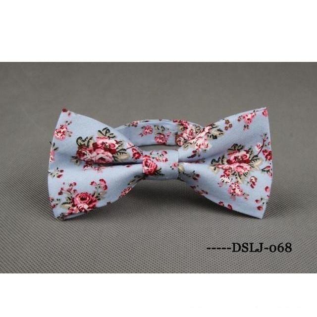 Floral Collection Bow Ties - 19 Colors & Styles
