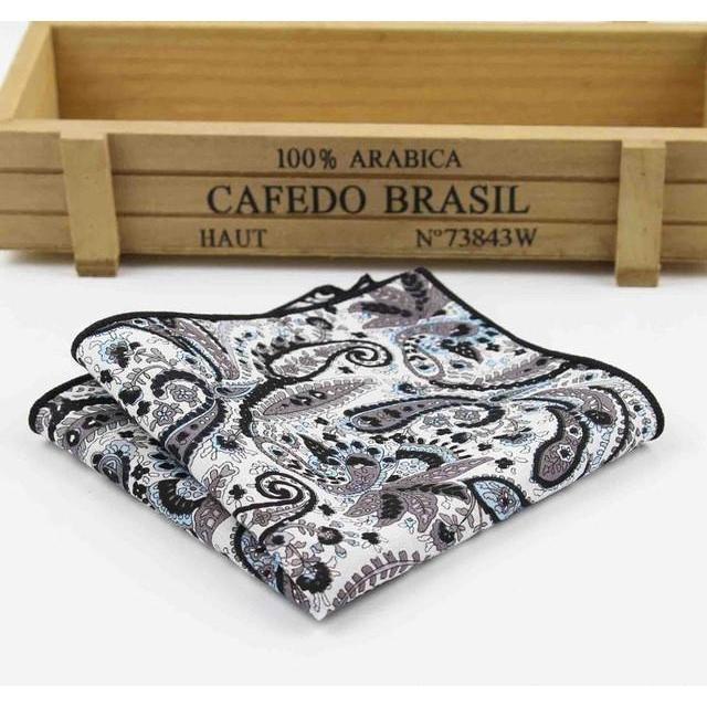 Floral Collection Pocket Squares - 20 Colors & Styles