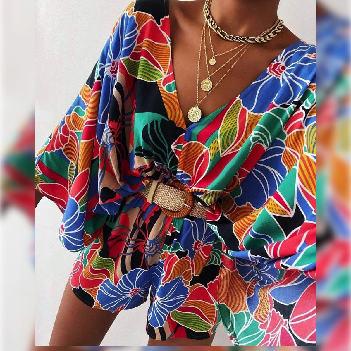 Floral Fling Romper