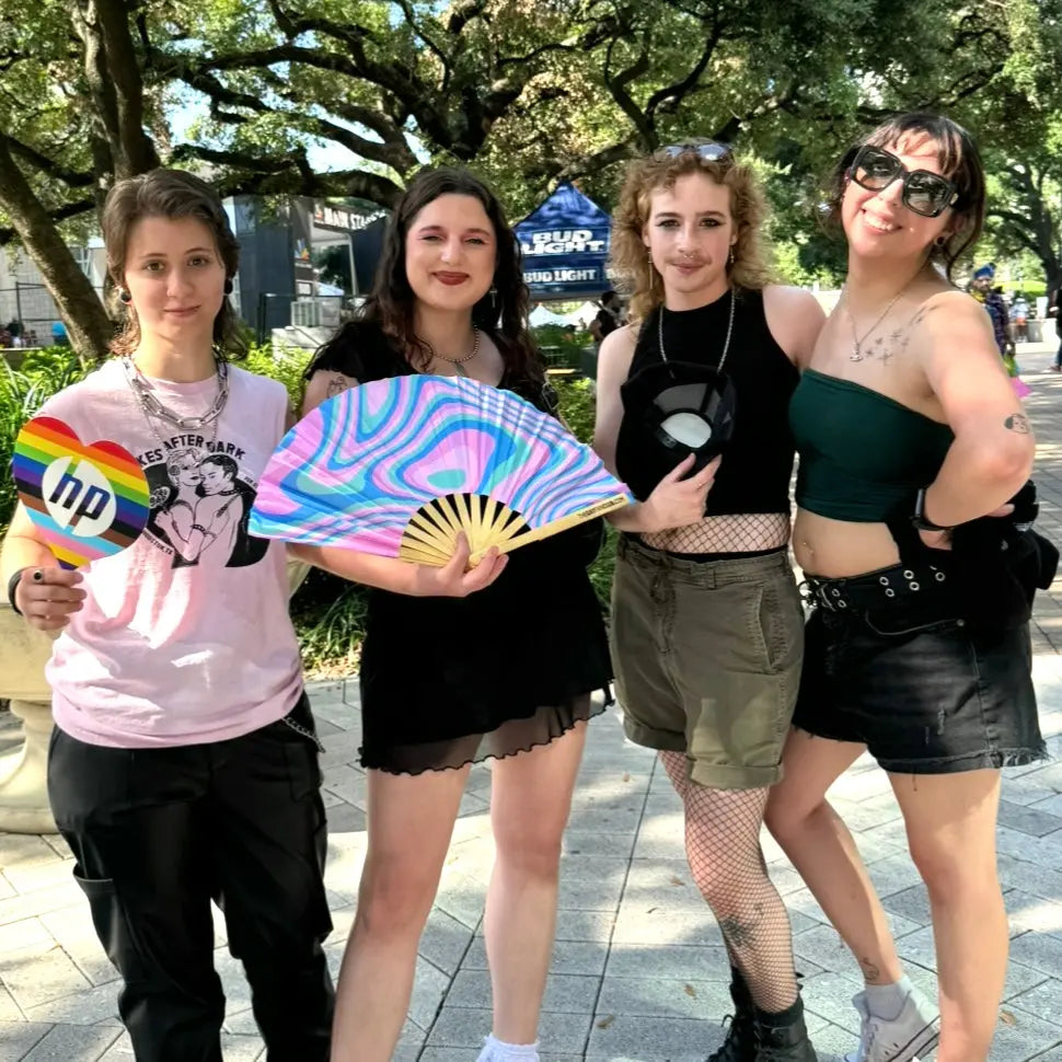 Psychedelic Trans Fan