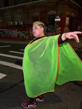 Honeycomb Neon Green Kaftan