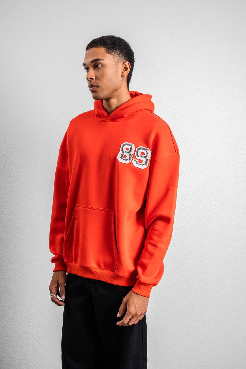 Funny '89' Graphic Hoodie with Humorous Quote