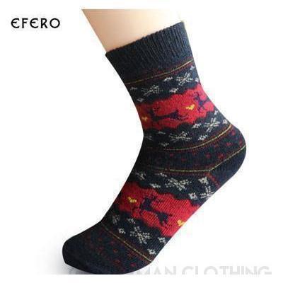 Fuzzy Warm Winter Collection Socks - 4 Colors