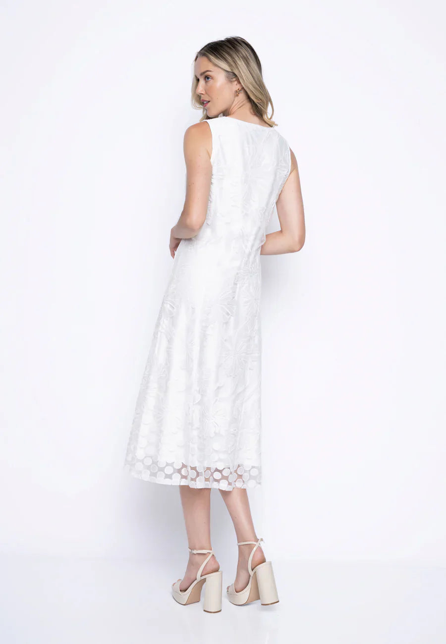 Picadilly Sleeveless Mesh Dress