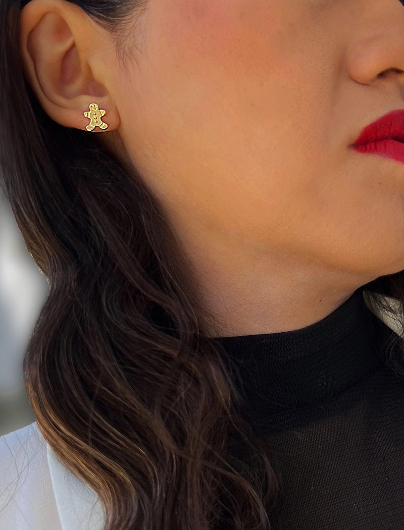 GINGERBREAD HOLIDAY Earrings | Sterling Silver