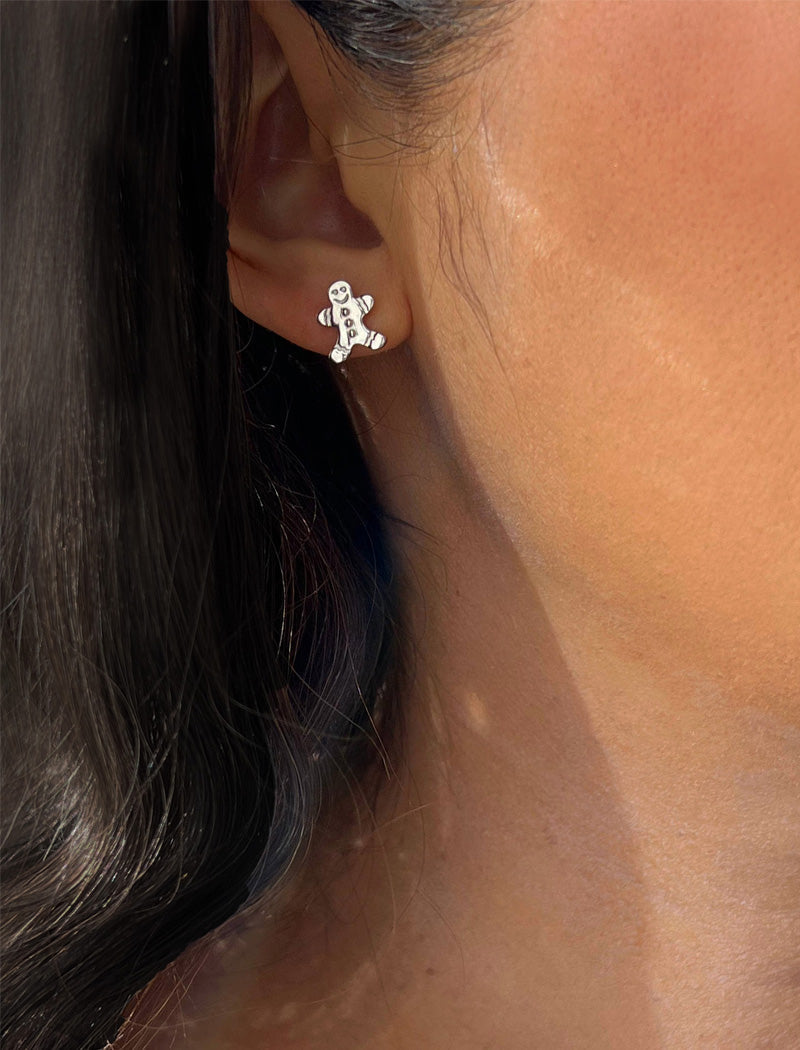 GINGERBREAD HOLIDAY Earrings | 18K Gold Over Sterling Silver