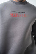 Gangster Oversized Sweatshirt: Urban Streetwear & Graphic Design