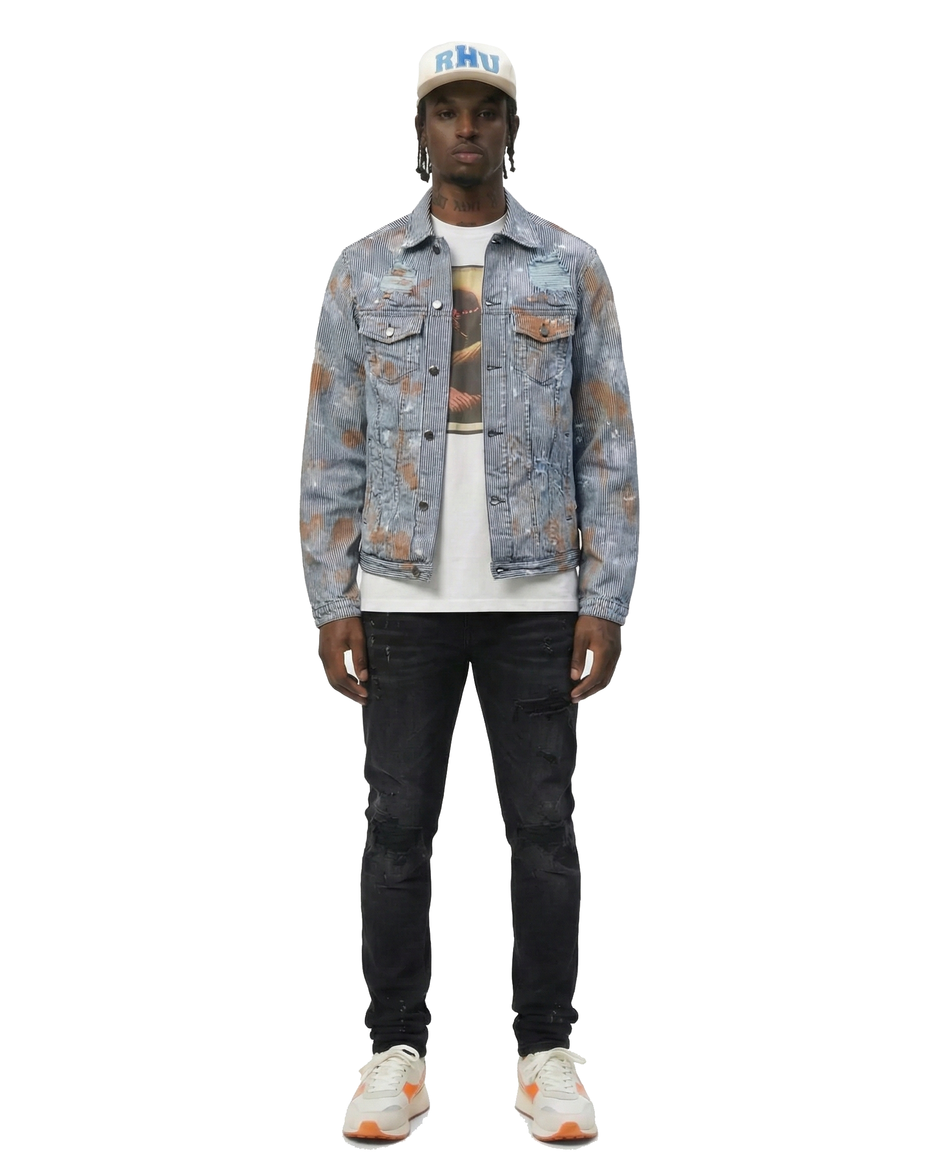 Tywin Pin Stripe Twill Jacket