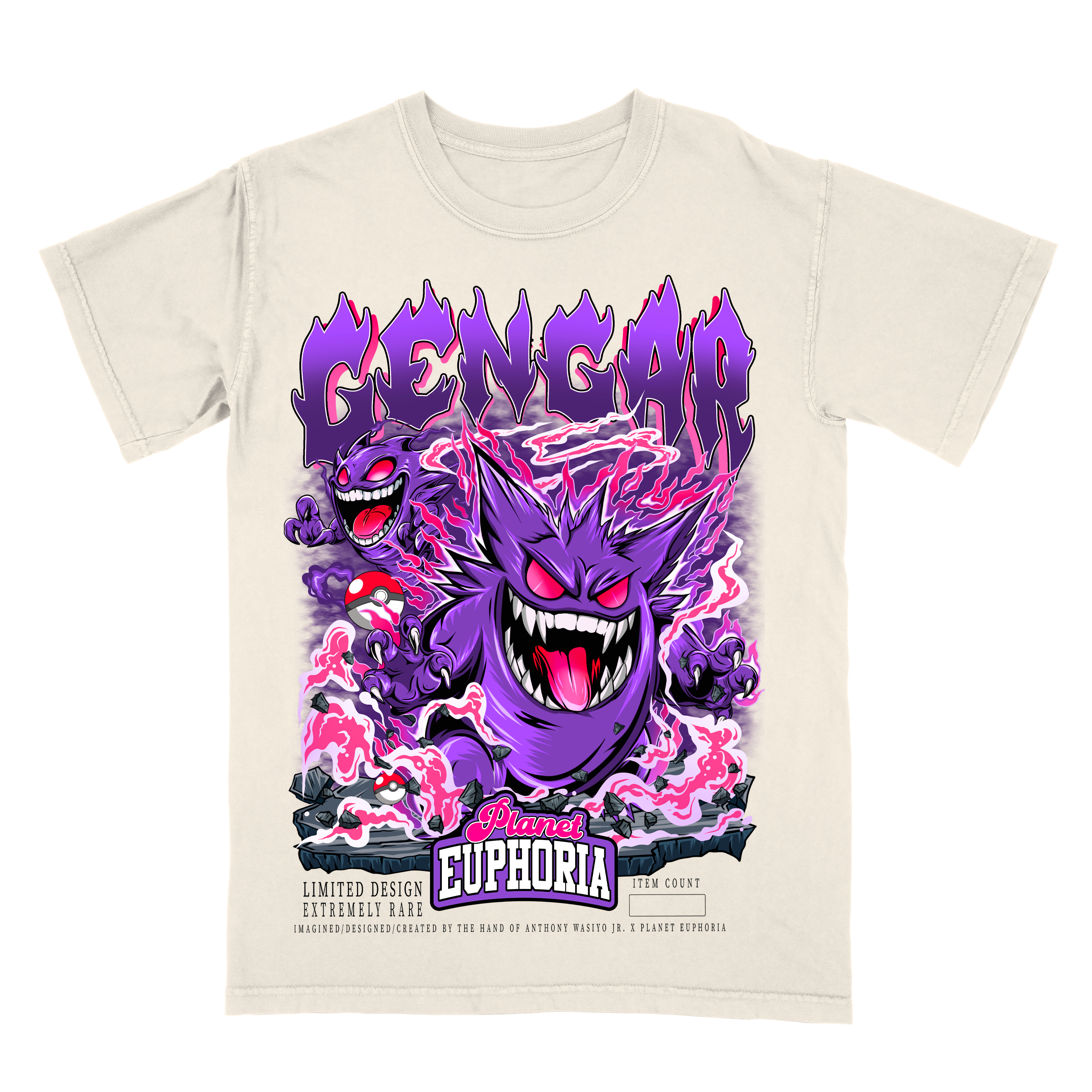 Gengar Limited Edition Graphic T-Shirt