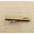 Gentlemen Mustache Collection Wooden Tie Bars/Clips