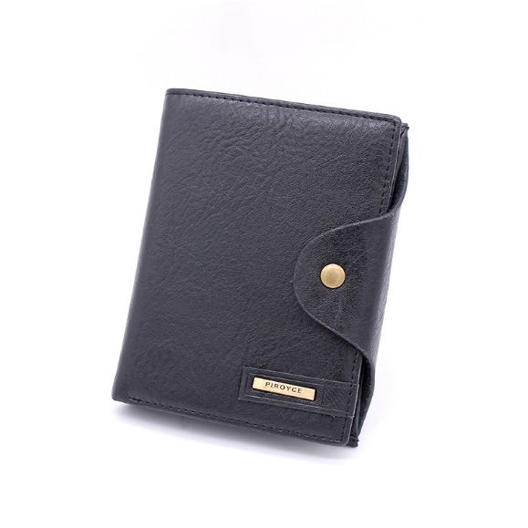 Genuine Leather Brand Men Wallets Design Short Small Wallets