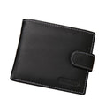 Genuine Leather Snap Collection Wallet - 2 Colors