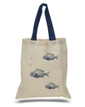 Geometric Fish Tote