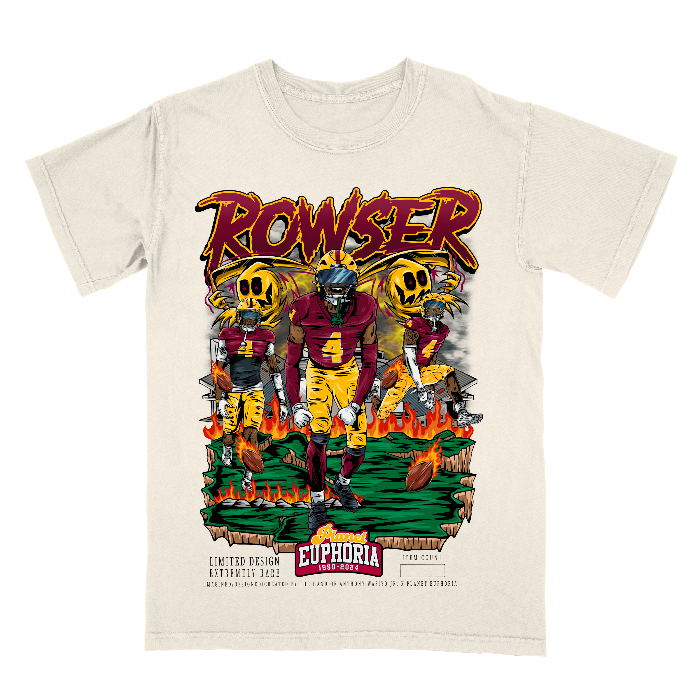 Myles "Ghost" Rowser Limited Edition Graphic T-Shirt