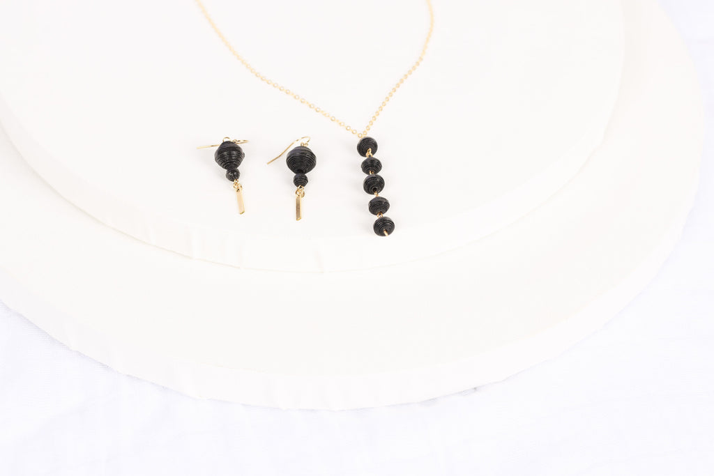 Belinda Bead Drop Earrings