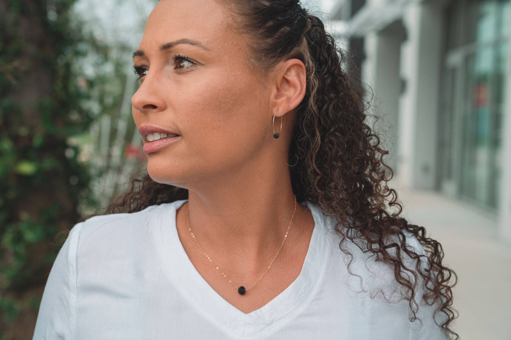 One Bead Earrings