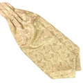 Gold Paisley Gentleman Collection Ascot/Cravat Tie