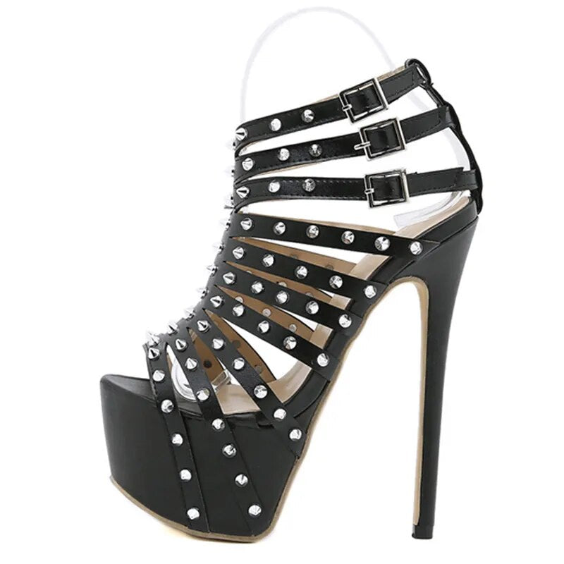 2023 New Summer Platform High Heels Sandals Women Sexy Peep Toe Pumps