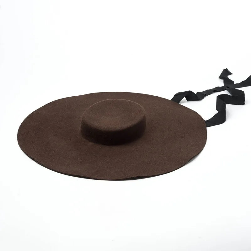 Fearless Wool Wide Brim Hat