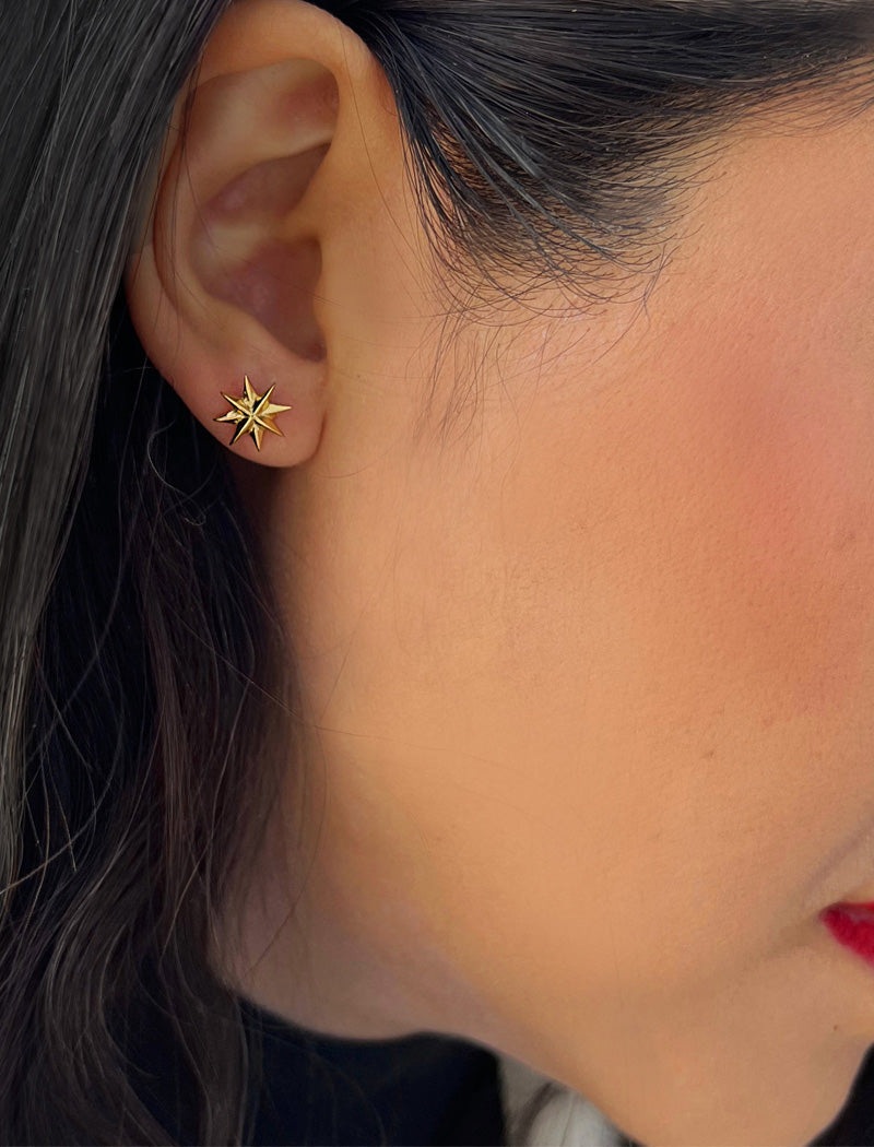 SPARKLE Star Stud Earrings