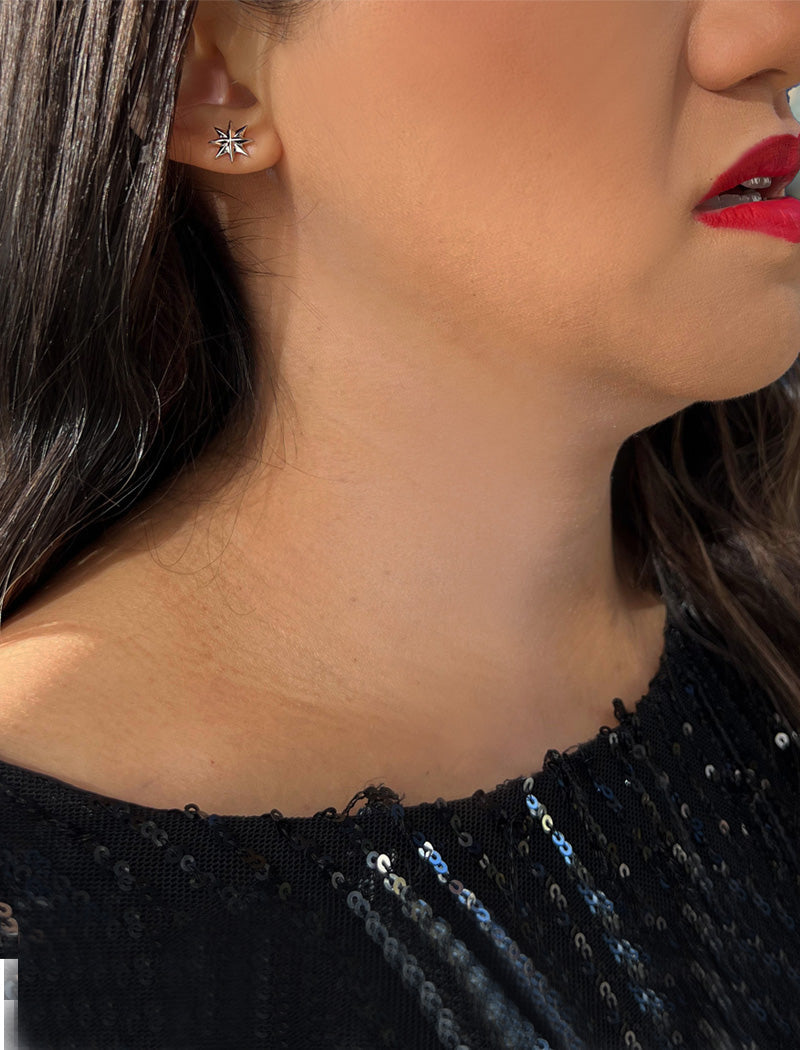 SPARKLE Star Stud Earrings