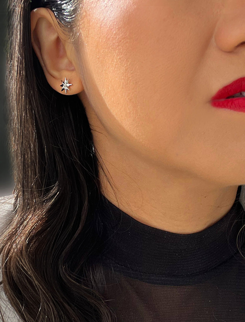 SPARKLE Star Earrings | 18K Gold Over Sterling Silver