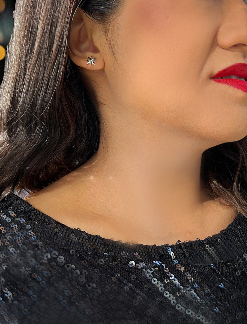 SPARKLE Star Earrings | 18K Gold Over Sterling Silver