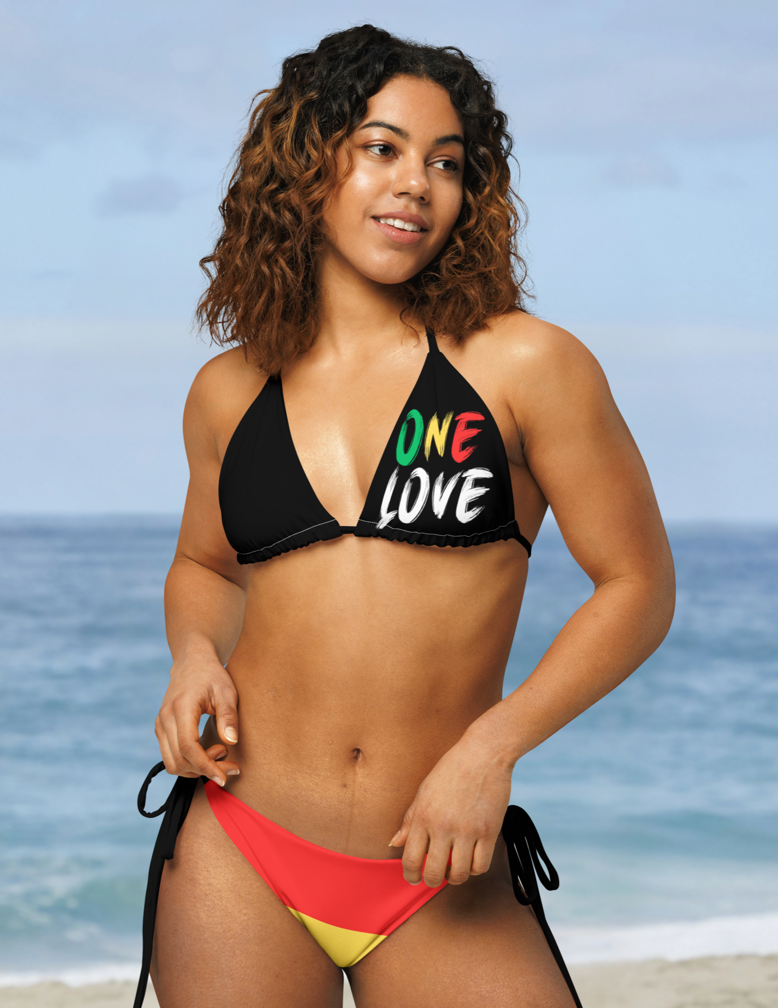 One Love Reggae String Bikini