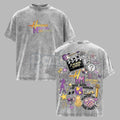 Hannah Montana 20th Anniversary Vintage Washed T-Shirt – Retro Y2K Pop Star Graphic Tee, Lightweight Cotton Disney Nostalgia Top